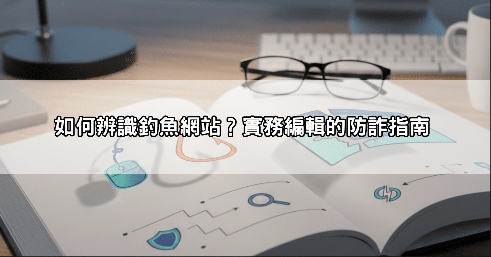 如何辨識釣魚網站？實務編輯的防詐指南