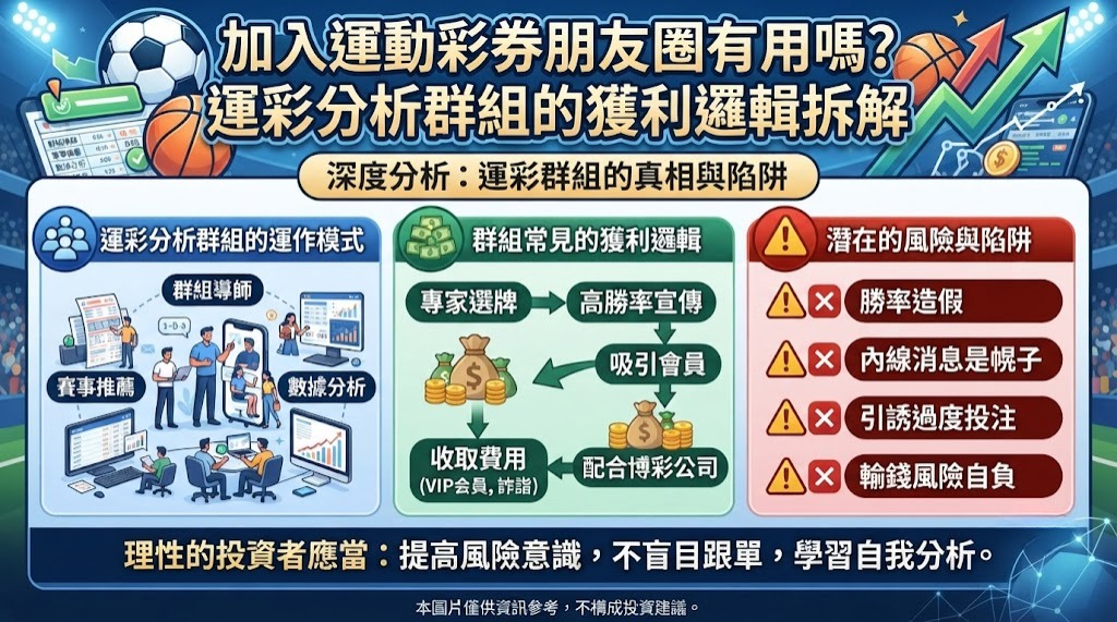 即刻檢視運彩朋友圈真相,理性評估是否值得加入