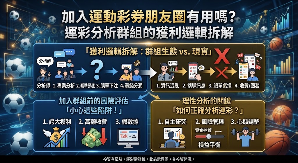即刻檢視運彩朋友圈真相,理性評估是否值得加入